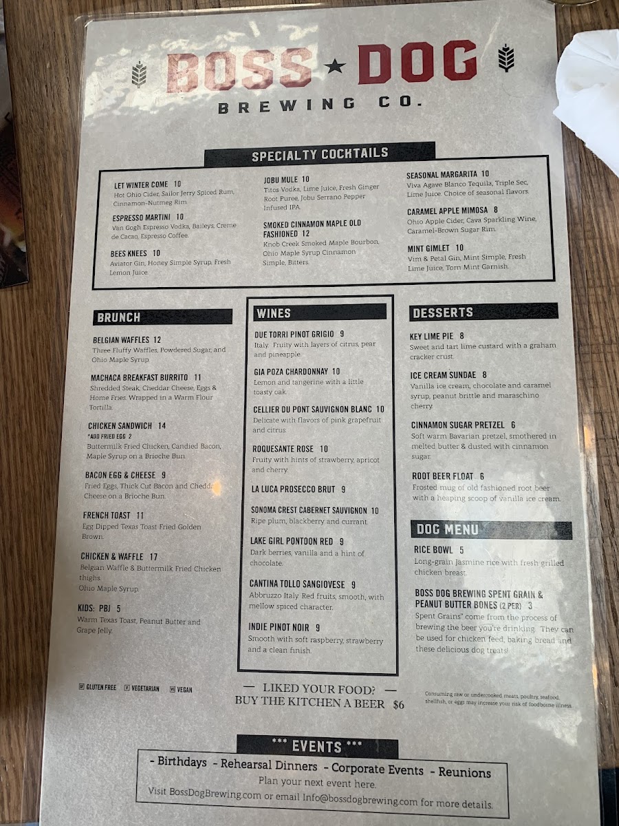 Boss Dog Brewing Co. Menu-3
